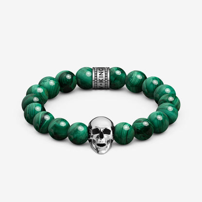 Skull Beaded Bracelet (10mm)