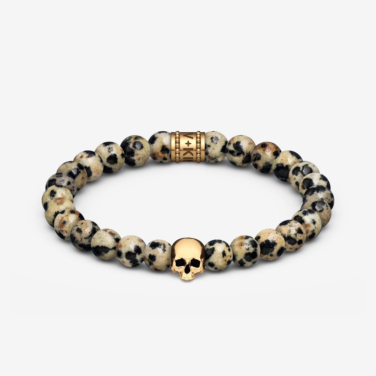 Skull Beaded Bracelet (8mm)