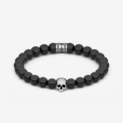 Skull Beaded Bracelet (8mm)