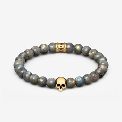 Skull Beaded Bracelet (8mm)