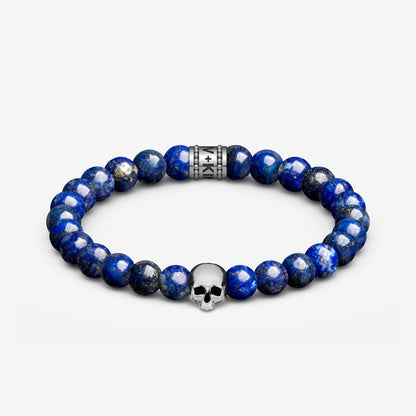 Skull Beaded Bracelet (8mm)