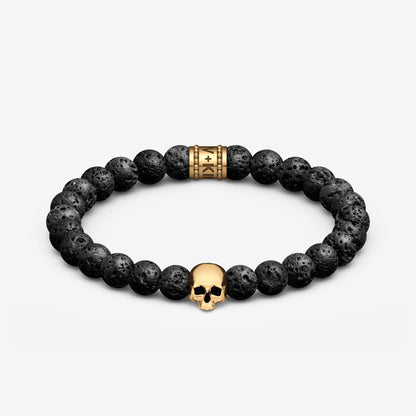 Skull Beaded Bracelet (8mm)