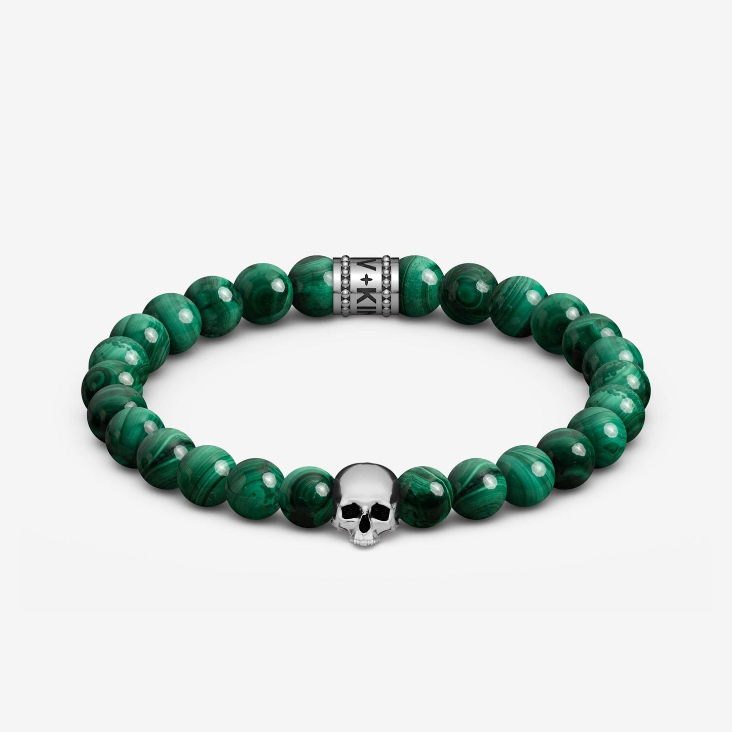 Skull Beaded Bracelet (8mm)