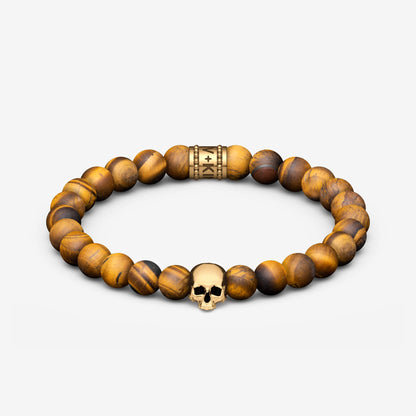 Skull Beaded Bracelet (8mm)