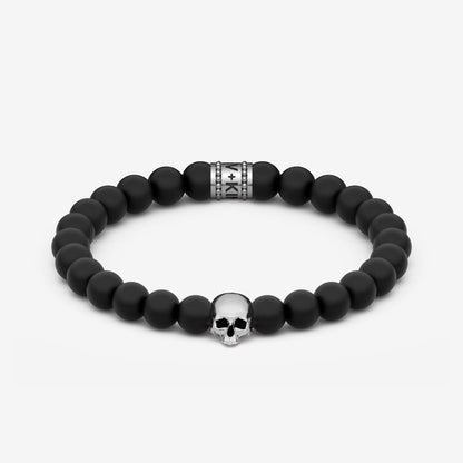 Skull Beaded Bracelet (8mm)