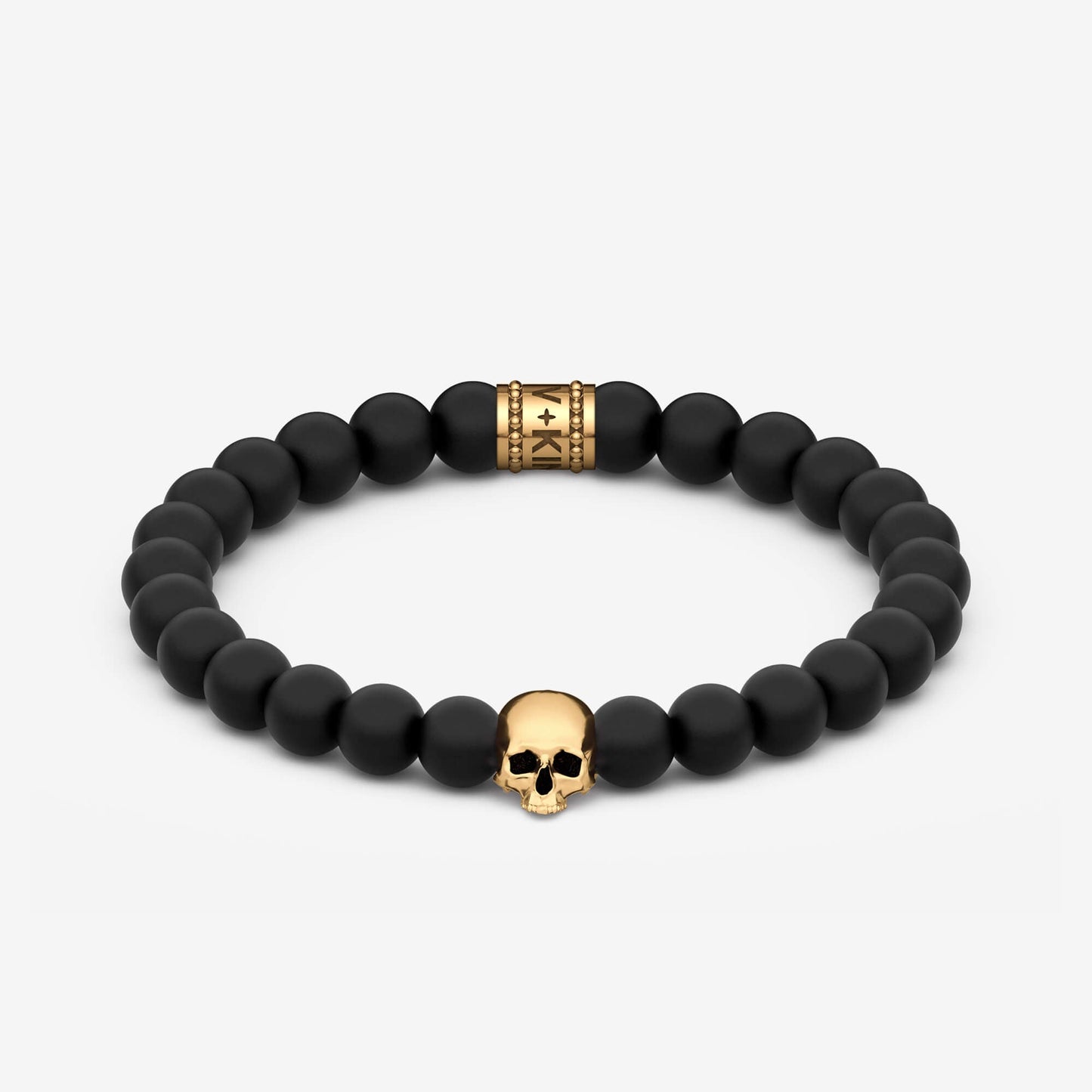 Skull Beaded Bracelet (8mm)