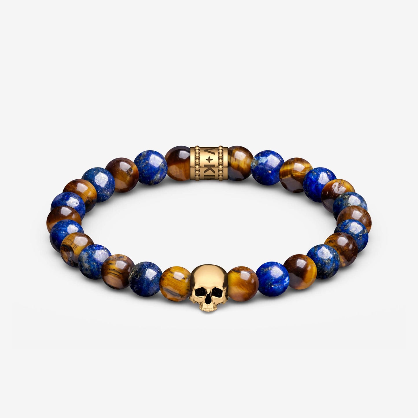 Skull Beaded Bracelet (8mm)