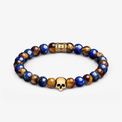 Skull Beaded Bracelet (8mm)