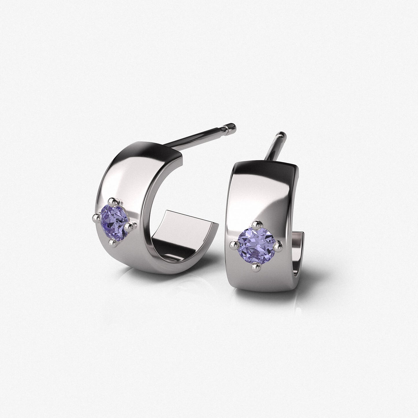 Silver Zirconia Earrings