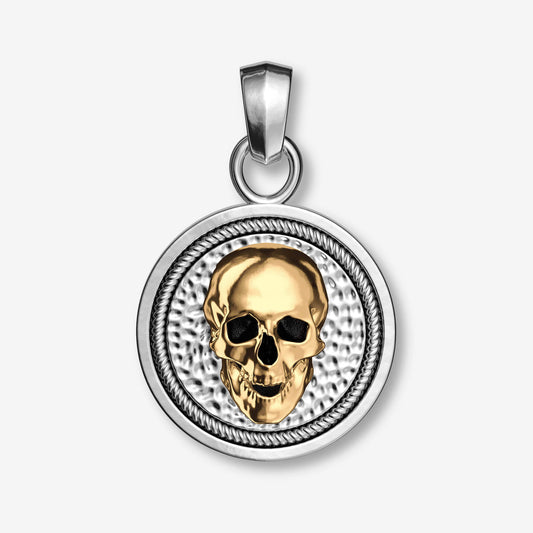 Pendant "Skull Medallion" (Ag925)