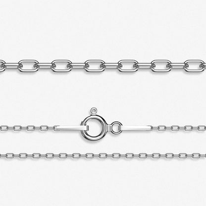 Anchor Pendant Chain / 925 Sterling Silver