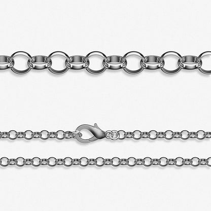 Rolo Pendant Chain / 925 Sterling Silver
