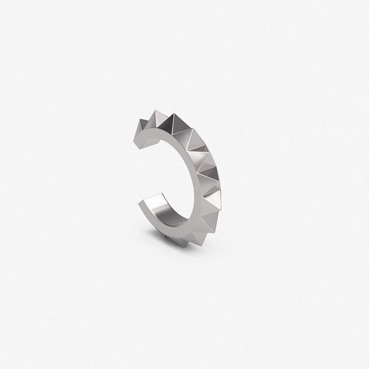 Spiked Ear Cuff / 925 Sterling Silver