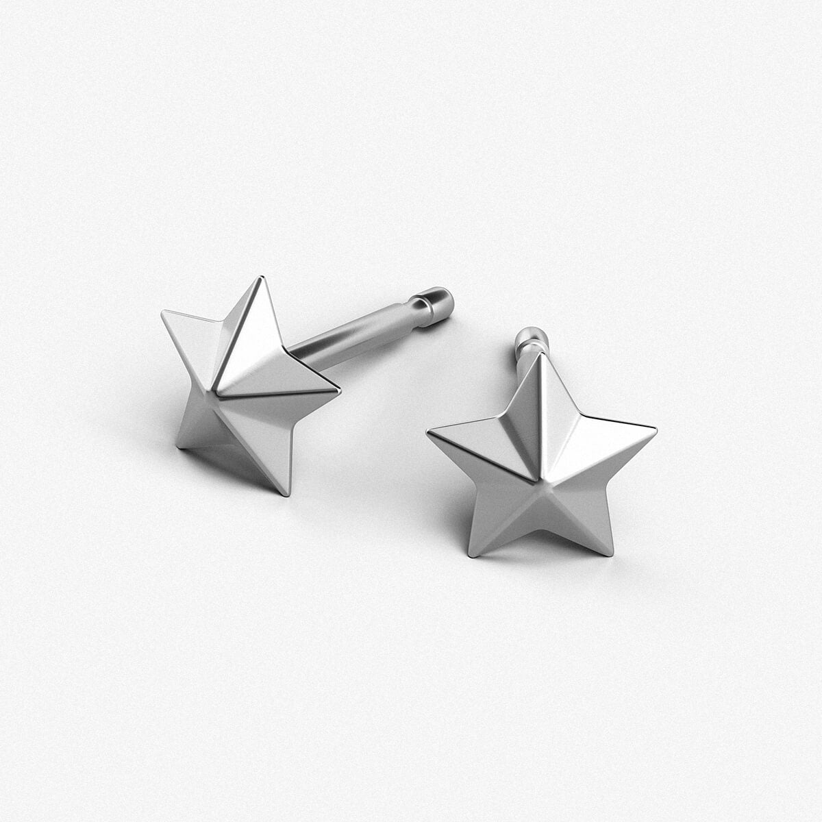 Star Earrings / 925 Sterling Silver