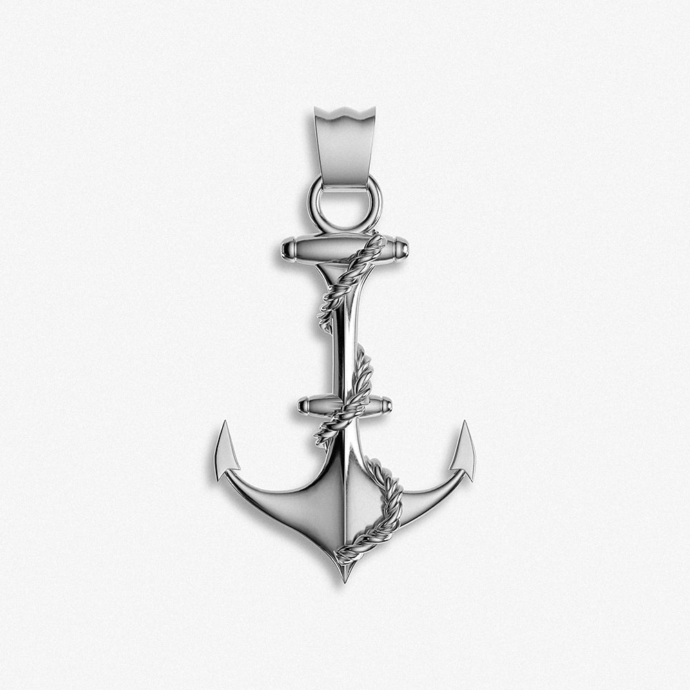 "Anchor" Pendant / 925 Sterling Silver