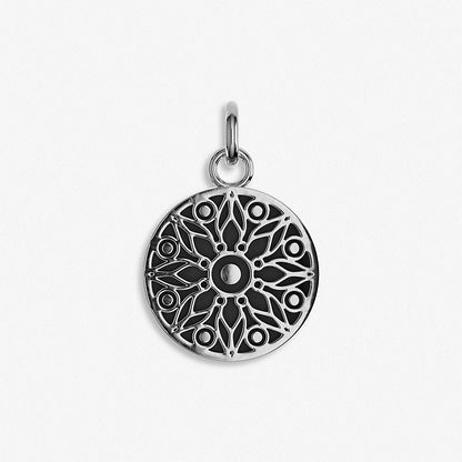 "Mandala Medallion" Pendant / 925 Sterling Silver
