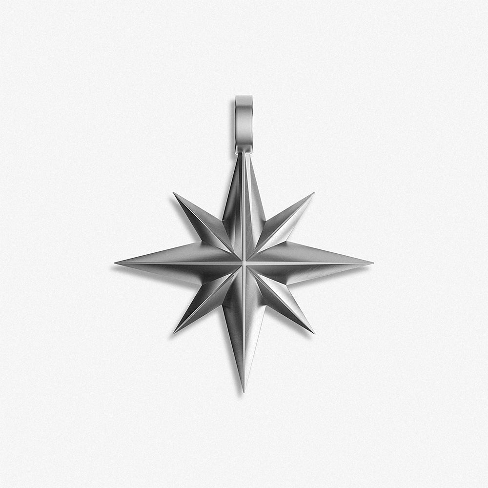 "North Star" Pendant / 925 Sterling Silver