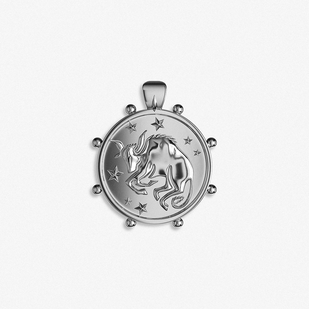 "Taurus" Pendant / 925 Sterling Silver