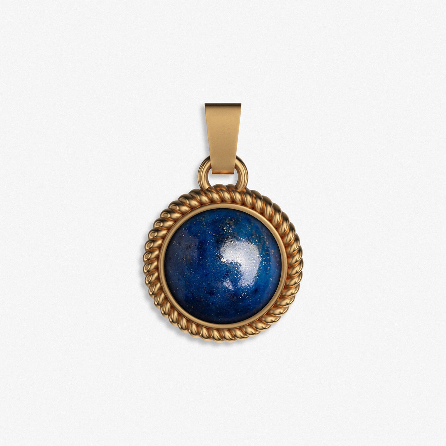 Lapis Lazuli Pendant / 925 Sterling Silver