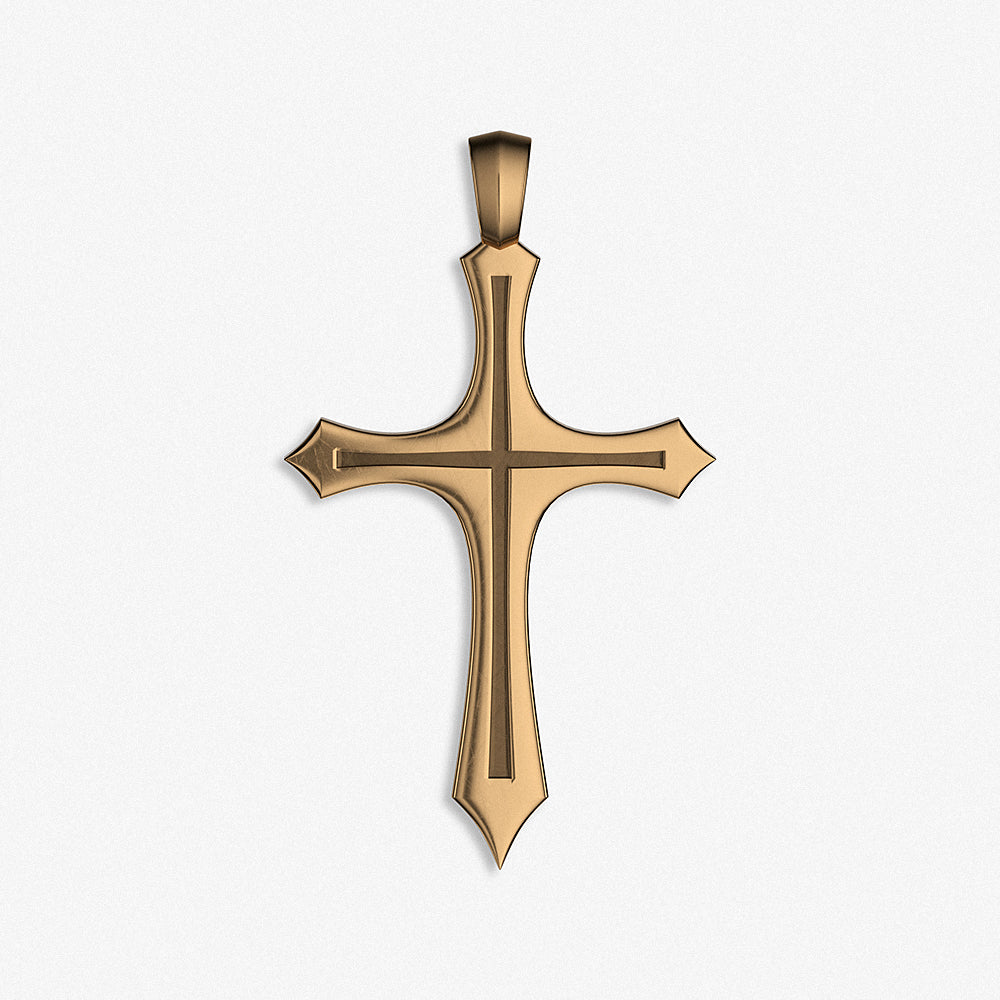 "Cross" Pendant / 925 Sterling Silver