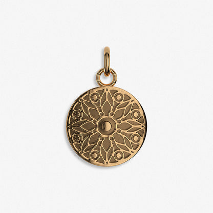 "Mandala Medallion" Pendant / 925 Sterling Silver