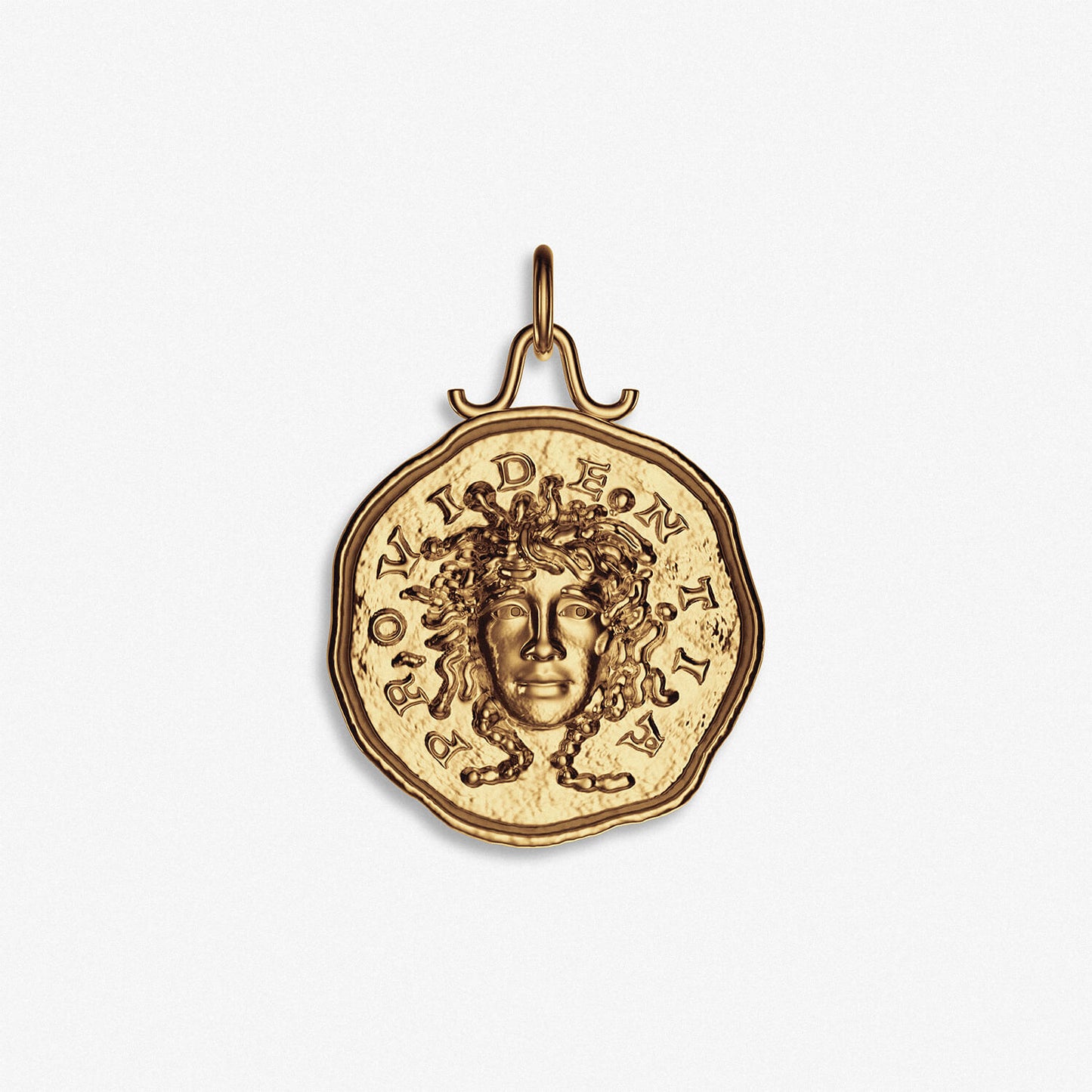 Ancient "Medusa" Coin Pendant / 925 Sterling Silver