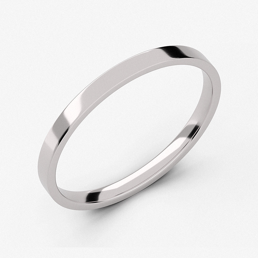 Simple Stacking Ring II / 925 Sterling Silver