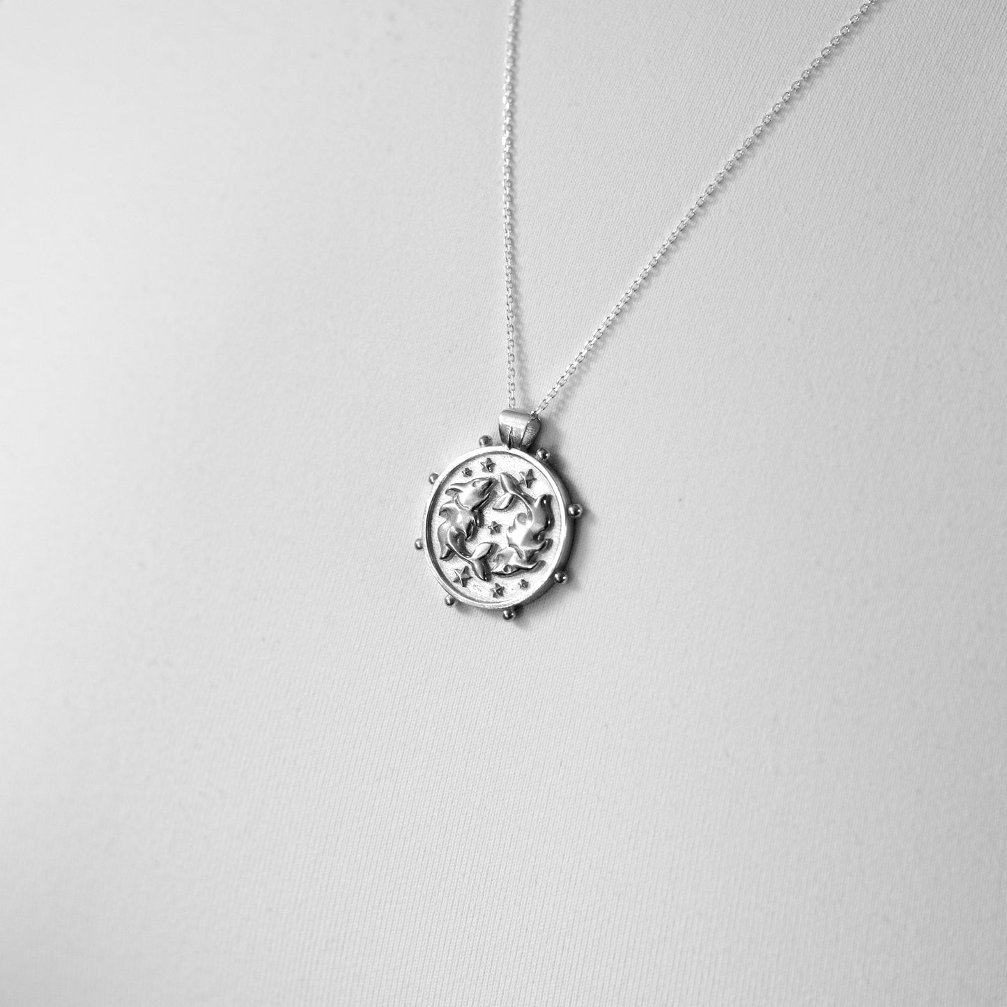 "Pisces" Pendant / 925 Sterling Silver