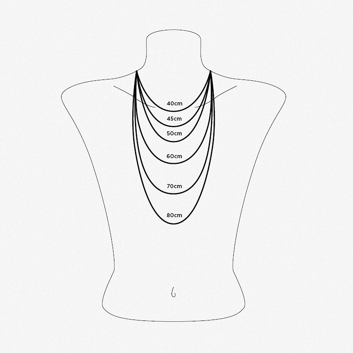 Paperclip Chain Necklace / 925 Sterling Silver