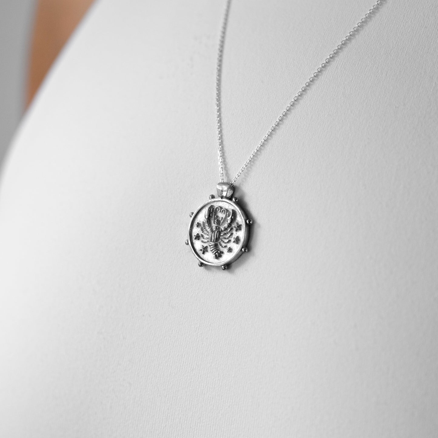 "Cancer" Pendant / 925 Sterling Silver