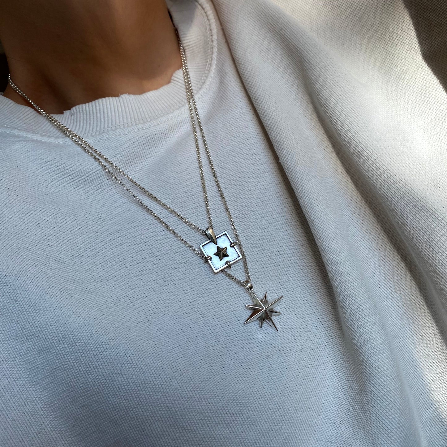 "North Star" Pendant / 925 Sterling Silver